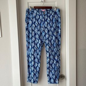 Lilly Pulitzer Shell Patterned Dress Pants